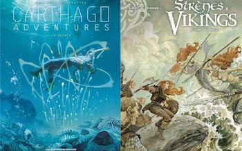 Les Humanoïdes Associés : Carthago adventures T6, Sirènes et Vikings T2