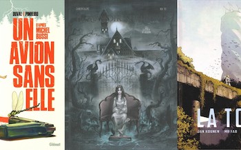 Glénat : Un avion sans elle, Le manoir Sheridan T1, La Tour T1