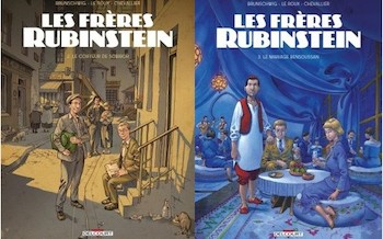 Delcourt : Les frères Rubinstein T2&3
