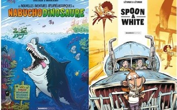 Bamboo : Les nouvelles aventures apeupréhistoriques de Nabuchodinosaure T5, Spoon & White T9