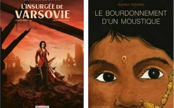De l'Inde à Varsovie, chez Delcourt