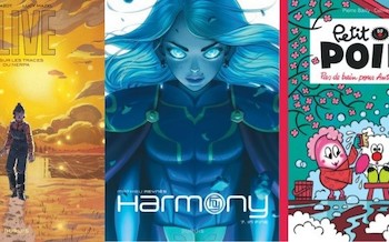 Dupuis : Olive T3, Petit Poilu T25, Harmony T7