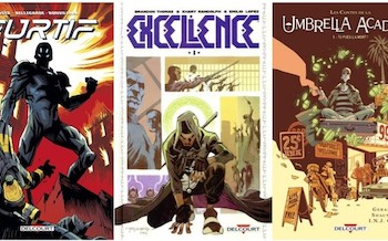 Delcourt- Furtif, Excellence et Umbrella - Des noms qui font rêver 