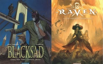 Dargaud : Blacksad T6, Raven T2