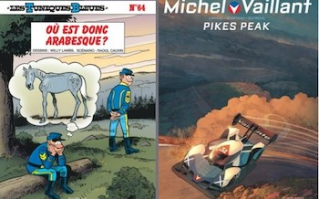 Dupuis : Les Tuniques bleues T64, Michel Vaillant T10
