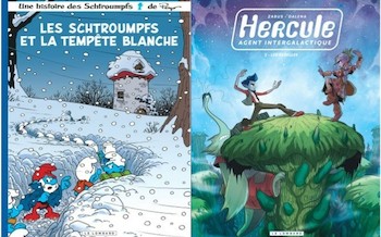 Le Lombard : Hercule agent intergalactique T2, Les Schtroumpfs T39