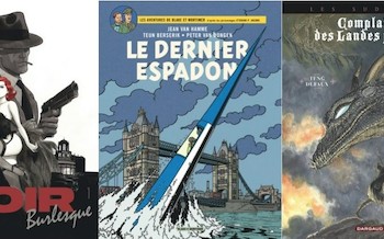 Dargaud : Noir brurlesque, Blake & Mortimer T28, La complainte des landes perdues T1(cycle4)