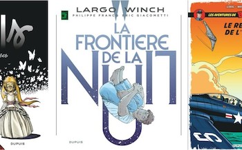 Dupuis : Largo Winch T23, Buck Danny classic T8, Seuls T13