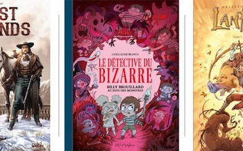 Soleil : West legends T5, Lanfeust de Troy T9, Billy Brouillard T2