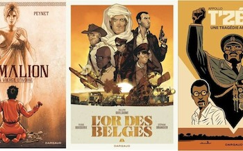 Dargaud : Pygmalion et la vierge d'ivoire, L'or des Belges, T'zée