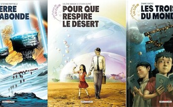 Les futurs de Liu Cixin : La Terre vagabonde, Les trois lois du monde, Pour que respire le désert