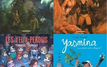 Dargaud : Le Scorpion T14, Yasmina T3, Les âges perdus T2, Les yeux perdus