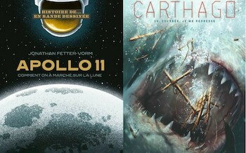 Carthago Tome 14 et Histoire d'Apollo XI chez Les Humanoïdes associés