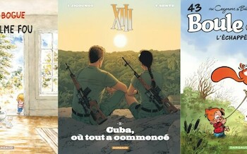 Dargaud : Pico Bogue T14, XIII T28, Boule & Bill T43