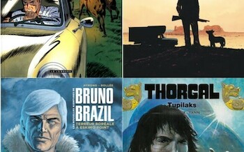 Le Lombard : Bruno Brazil T2, Ric Hochet T6, Le serpent et le coyote, Thorgal T40