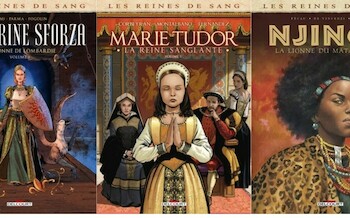 Les Reines de sang chez Delcourt : Marie, Njinga et Catherine