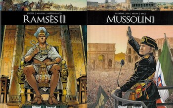 Glénat : Ramsès II, Mussolini