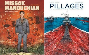 Missak Manouchian, mort pour la France et Pillages chez Delcourt