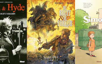Glénat : Jekyll & Hyde, De bruit et de fureur T2, Simone T3