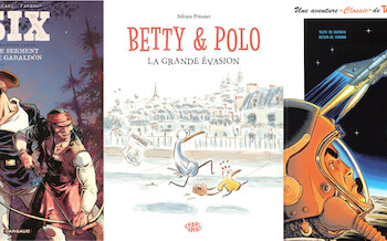 Dargaud : Six T3, Betty et Polo, Tanguy et Laverdure "classic" T7