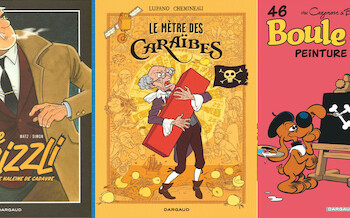 Dargaud : Le Grizzli T2, Le mètre des Caraïbes, Boule & Bill T46