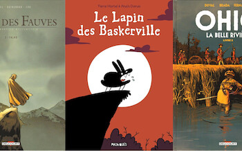 Delcourt : Ohio la belle rivière T2, Le Lapin des Baskerville, Le Roi des Fauves T2