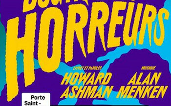 La petite boutique des horreurs, au Théâtre de la Porte Saint Martin