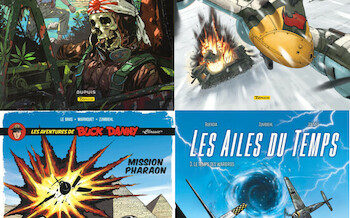 Zéphyr : Ghost squadron T1, Rhino T1, Buck Danny classic T3, Les ailes du temps T3