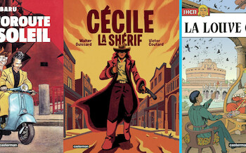 Casterman : L'Autoroute du Soleil, Cécile la shérif, Jhen T20