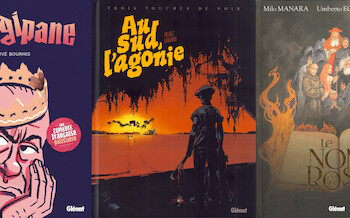 Glénat : Frangipane, Au Sud l'agonie, Au nom de la rose T2