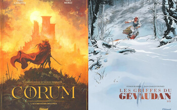 Glénat : Corum T1, Les griffes du Gévaudan T2