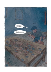 De l'essence, une table en bois ... une belle journée !