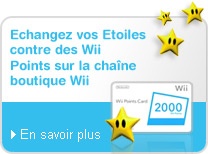 Etoiles = points Wii