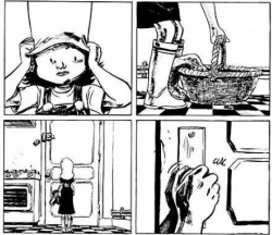 ...et tout de noir et blanc vêtu