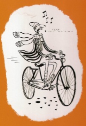 Portrait de l'artiste en vélo