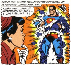 1960 : Clark Kent vous dévoile sa méthode de lessive