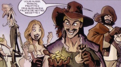 ... et vous découvrirez les deux passions du baron de Sigognac.