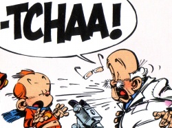 Sur la couverture, il y a un petit...