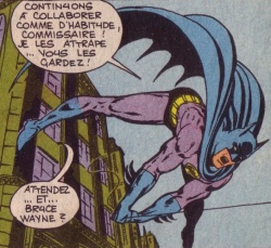 1976 : Batman préfère toujours emprunter les fenêtres