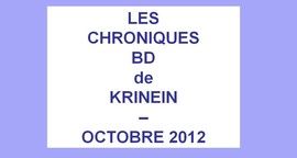 Les sorties BD d'Octobre chroniquées par KRINEIN