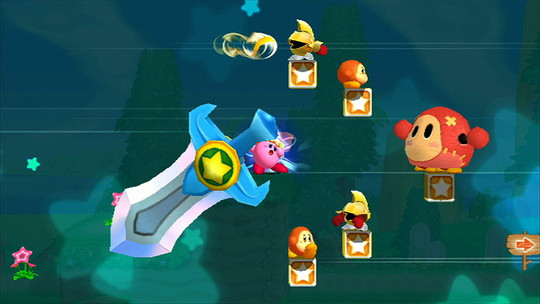 Kirby's New Adventure - Test Wii