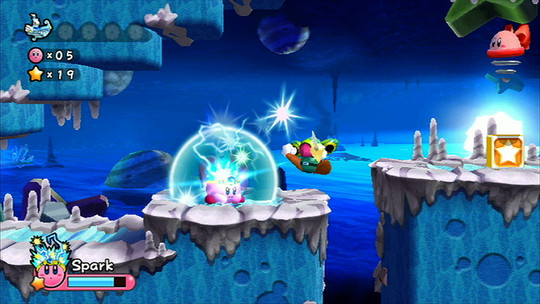 Kirby's New Adventure - Test Wii