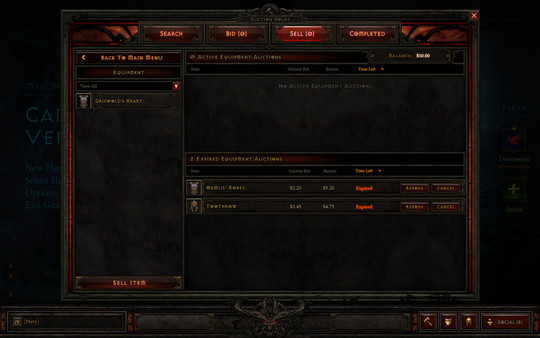 Diablo III introduit l'achat en argent réel