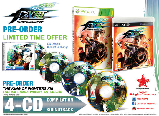 The King of Fighters XIII - La version de précommande sera aussi une version limitée