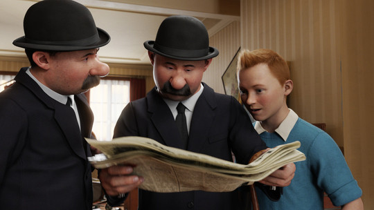 Les aventures de Tintin, un véritable film d'aventure