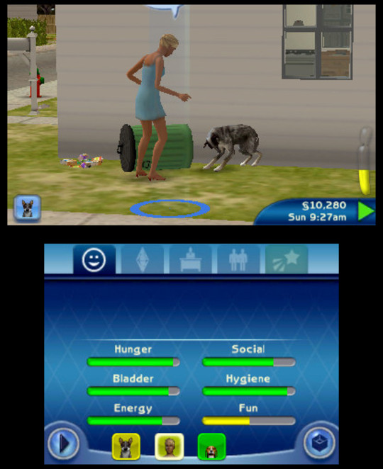 Les Sims 3 : Animaux & Cie - Test 3DS