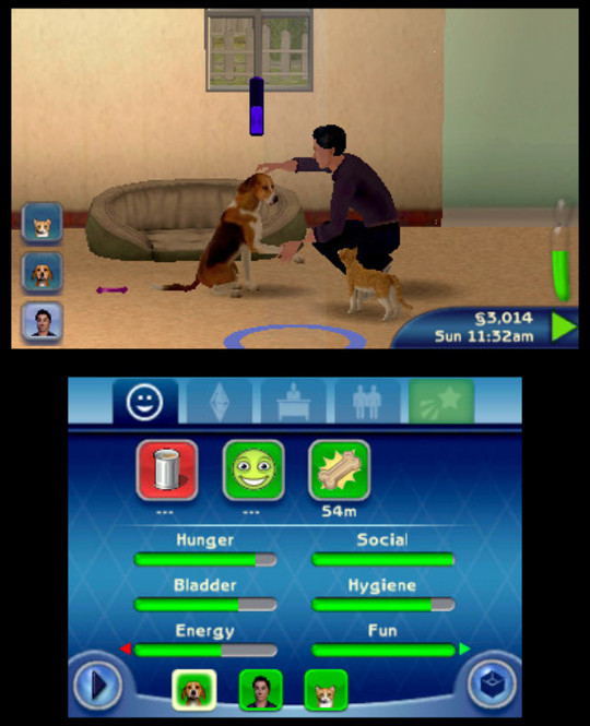 Les Sims 3 : Animaux & Cie - Test 3DS