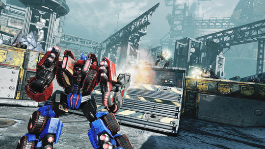 Transformers : La Chute de Cybertron - Preview Hands Off