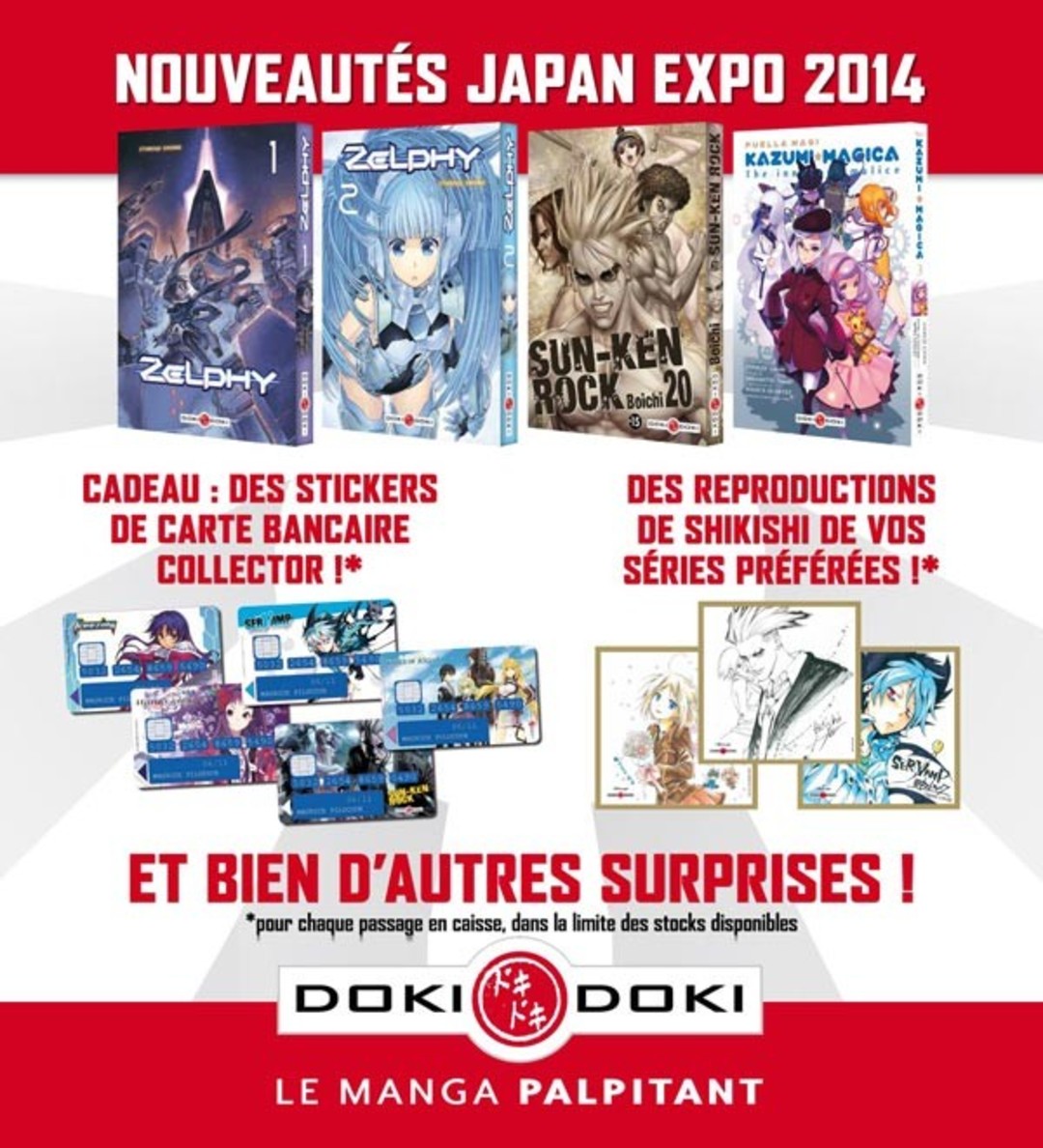 Road to Japan Expo (9) - Doki-Doki fait plaisir à ses lecteurs
