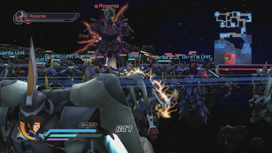 Dynasty Warriors : Gundam Reborn - L’Attaque du robot géant.